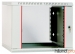 Шкаф телекоммуникационный настенный разборный 9U (600х520) дверь стекло | ЦМО