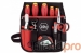 Набор инструмента для электро-технических работ, изолированный (1000В), Phillips + ножницы электрика, в поясной сумке, 10 предметов (wiha)