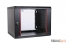 Шкаф телекоммуникационный настенный разборный 9U (600х650) дверь стекло, цвет черный | ЦМО