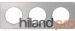 Рамка 3  пост венге ODACE (Schneider Electric)