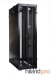 Шкаф серверный ПРОФ напольный 48U (600x1200) дверь перфорированная 2 шт., цвет черный, в сборе | ЦМО