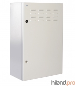Шкаф уличный всепогодный настенный 9U (600х500), передняя дверь вентилируемая | ЦМО
